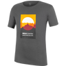 Wild Country Climbing Heritage T-Shirt Man Outdoor Action Onyx - Front Angled