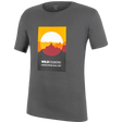 Wild Country Climbing Heritage T-Shirt Man Outdoor Action Onyx - Front Angled