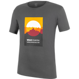 Wild Country Climbing Heritage T-Shirt Man Outdoor Action Onyx - Front Angled