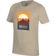 Wild Country Climbing Flow T-Shirt Man Outdoor Action Brindle - Front Angled