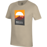 Wild Country Climbing Flow T-Shirt Man Outdoor Action Brindle - Front Angled