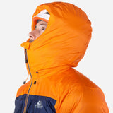 Mountain Equipment Kryos Men's Jacket Outdoor Action Mango/Medieval- hood
