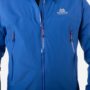 Mountain Equipment GORE-TEX Garwhal Men's Jacket close up front zip model image