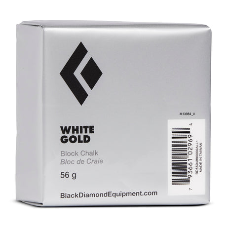 Black Diamond 56G White Gold Chalk Block Outdoor Action- Product overview