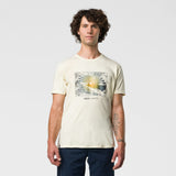 Wild Country Climbing Stamina T-Shirt Man Outdoor Action Quartz - Front Fit on Model