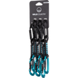 Wild Country Climbing Wildsport Quickdraw 6X12CM Outdoor Action Black/Turquoise - Set