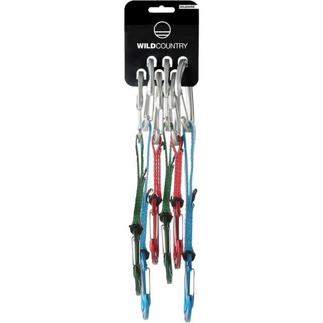 Wild Country Climbing Wildwire Quickdraw Trad 6 Pack Outdoor Action Assorted Colour -  Set