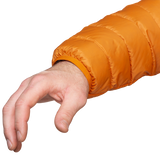 Mountain Equipment Earthrise Hooded Men's Jacket Outdoor Action Rust- cuff