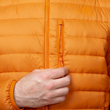 Mountain Equipment Earthrise Hooded Men's Jacket Outdoor Action Rust- pocket