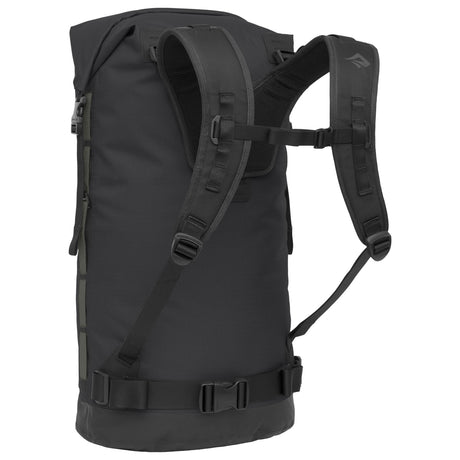 Sea to Summit Big River Dry Backpack 50L Outdoor Action Jet Black- front