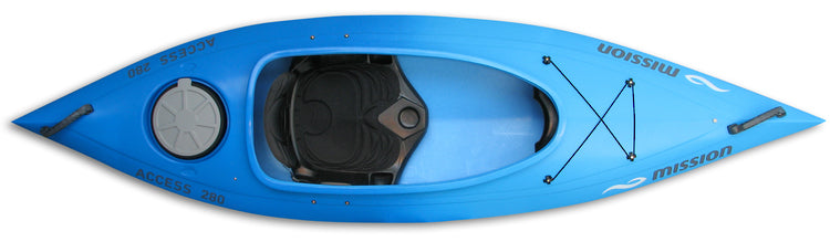 Mission KayakMission Access 280 KayakOutdoor Action