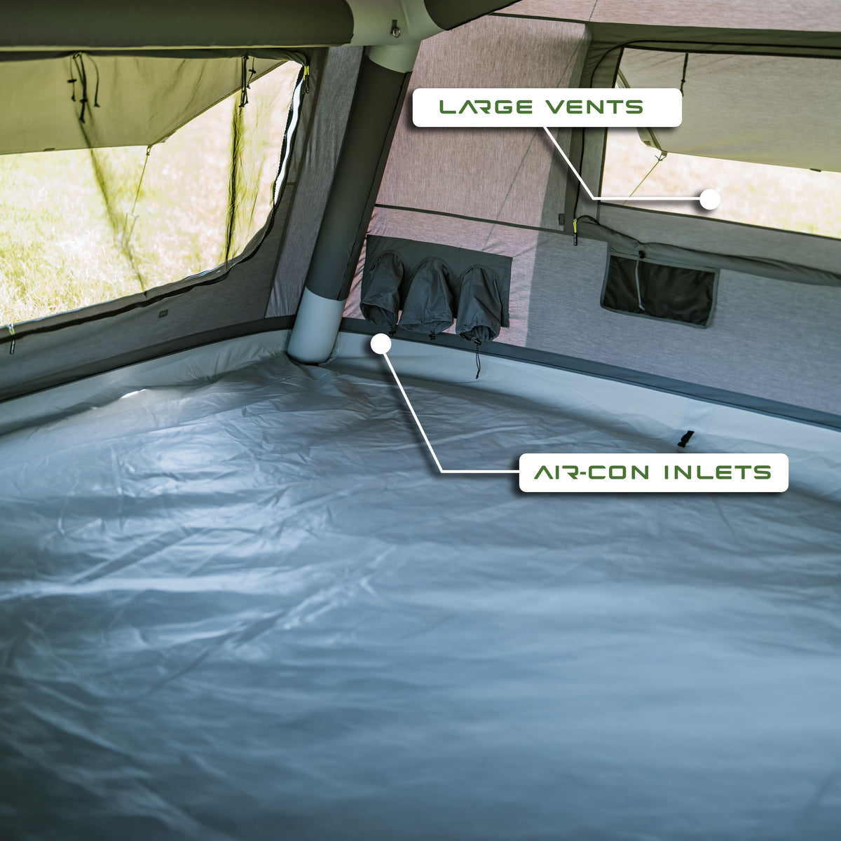 Holawild AirTek Machu Picchu XL - Air conditioning vents detail
