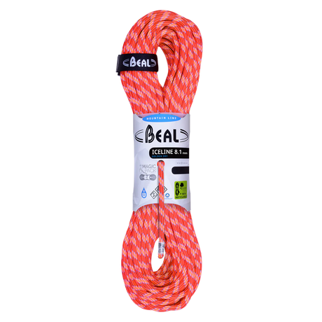 Beal Ice Line 8.1mm Unicore - Golden Dry Orange