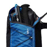 Black Diamond Distance 22 Backpack Outdoor Action- On-the-go Z-Pole storage