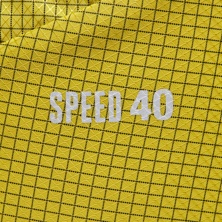 Black Diamond Speed 40 Backpack Outdoor Action Sulphur- New BD “X-rip” 210d Nylon body fabric