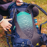 Gregory Amber 34 Breathable Backpanel - perforated 3D foam for ventilation and comfort on long hikes