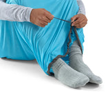 Sea to Summit Breeze Sleeping Bag Liner Outdoor Action Blue Atoll- drawcord in foot box