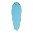 Sea to Summit Breeze Sleeping Bag Liner Outdoor Action Blue Atoll- Mummy-design with drawcord