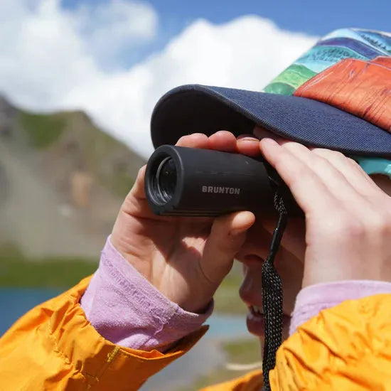 Brunton Lite Tech™ Monocular Outdoor Action - Product in Use black colour