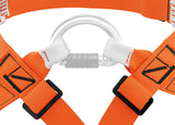 Petzl Superavanti Outdoor Action Orange/Black - Efficient rope ascents