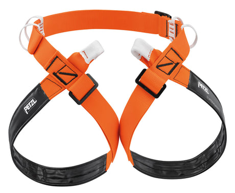 Petzl Superavanti Outdoor Action Orange/Black - Front View