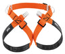 Petzl Superavanti Outdoor Action Orange/Black - Front View