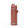 Camelbak Thrive™ Chug 20oz Bottle, Insulated Stainless Steel Outdoor Action Sierra Red- Front