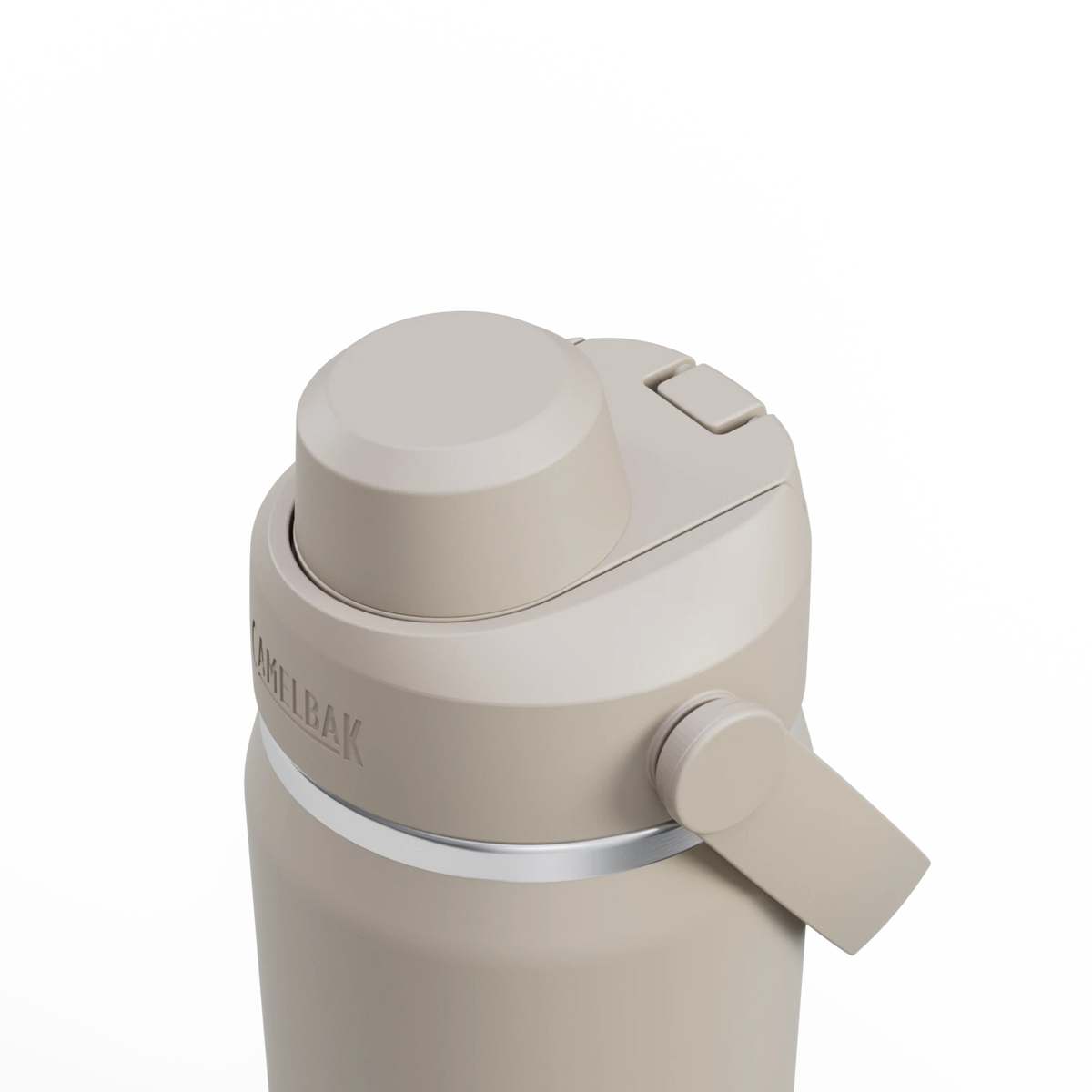 Camelbak Thrive™ Chug 20oz Bottle, Insulated Stainless Steel Outdoor Action Stone- Closed Lid