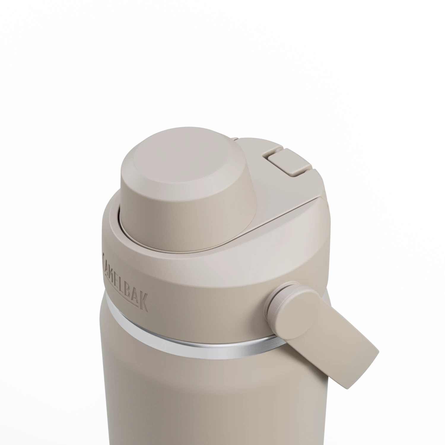 Camelbak Thrive™ Chug 20oz Bottle, Insulated Stainless Steel Outdoor Action Stone- Closed Lid