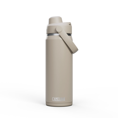 Camelbak Thrive™ Chug 20oz Bottle, Insulated Stainless Steel Outdoor Action Stone- Front