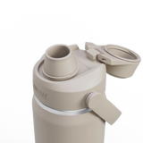Camelbak Thrive™ Chug 20oz Bottle, Insulated Stainless Steel Outdoor Action Stone- Open