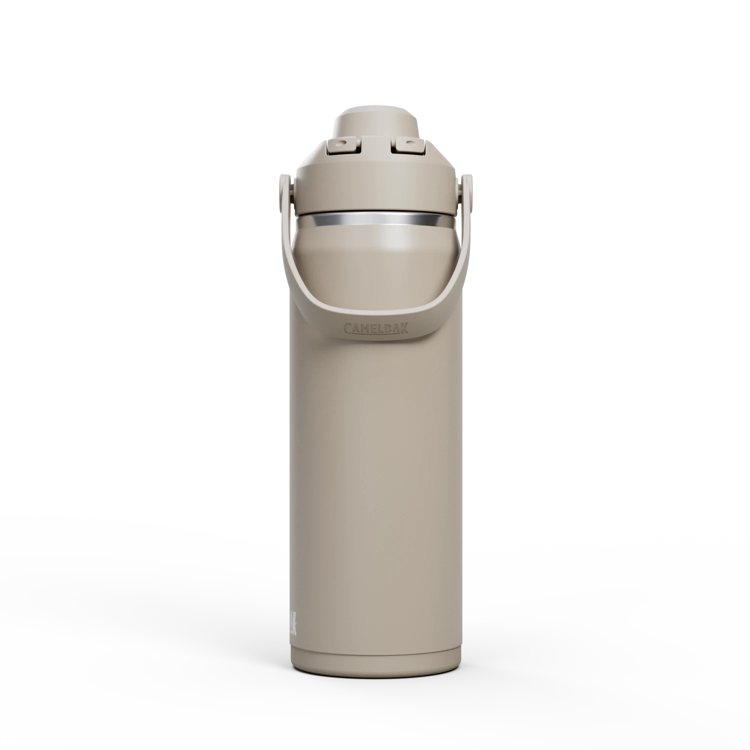 Camelbak Thrive™ Chug 20oz Bottle, Insulated Stainless Steel Outdoor Action Stone- Side