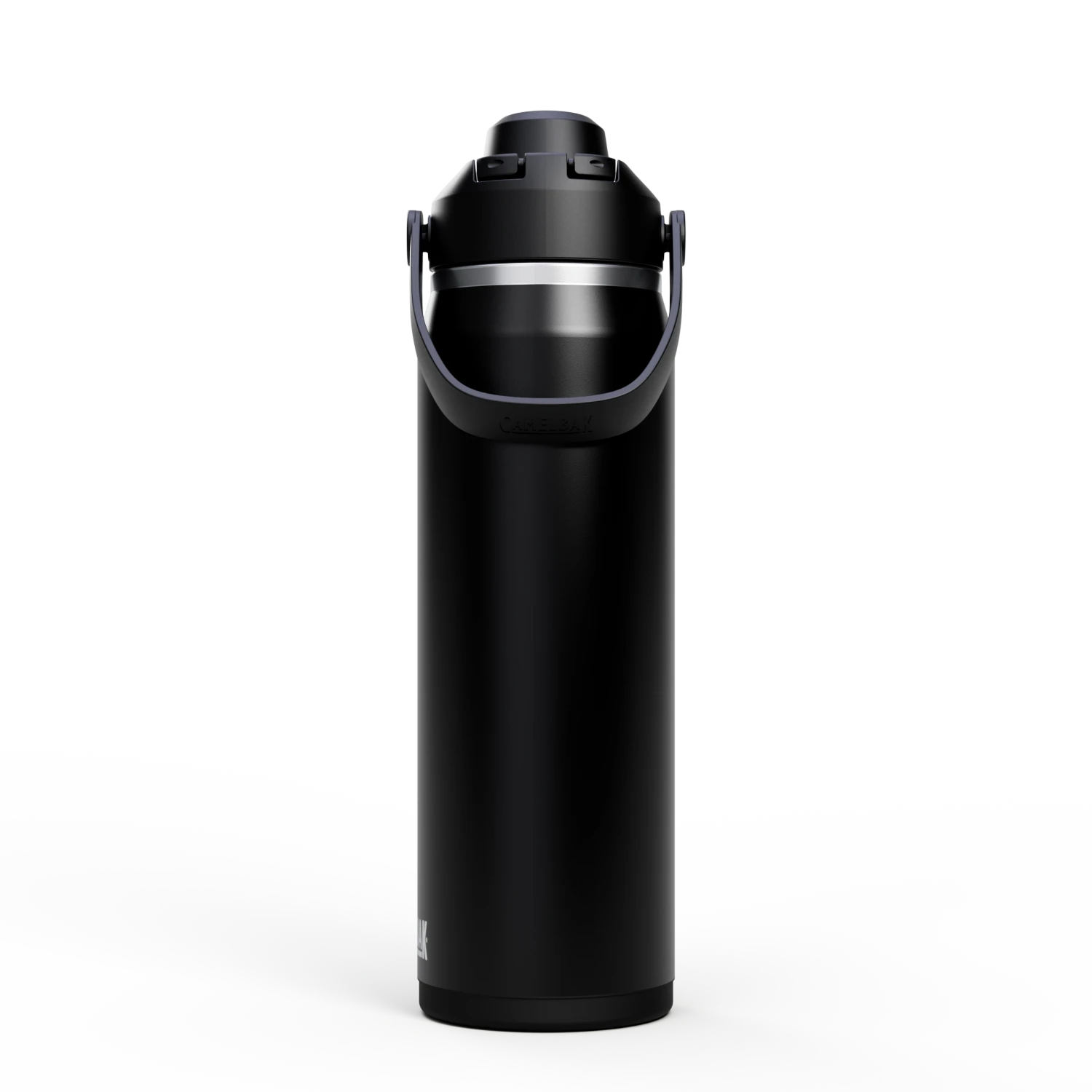 Camelbak Thrive™ Chug 25oz Bottle, Insulated Stainless Steel Outdoor Action Black- Side