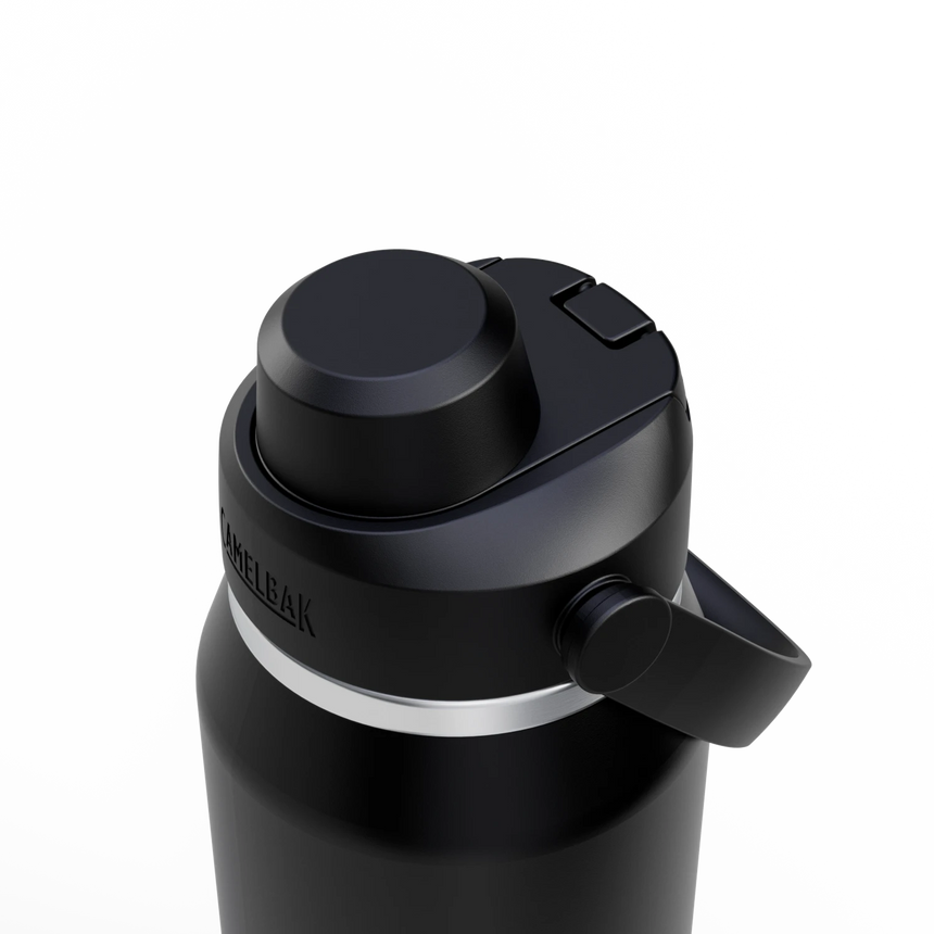 Camelbak Thrive™ Chug 32oz Bottle, Insulated Stainless Steel Outdoor Action Black- Leak Proof Lid