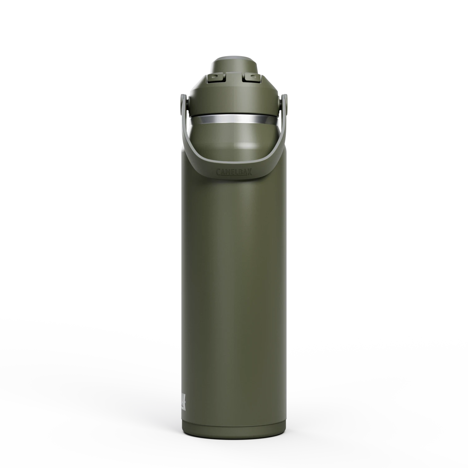 Camelbak Thrive™ Chug 32oz Bottle, Insulated Stainless Steel Outdoor Action Moss- Side