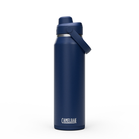 Camelbak Thrive™ Chug 32oz Bottle, Insulated Stainless Steel Outdoor Action Navy- Front