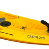 Mission Catch 290 Kayak Yellow - Front Angle
