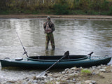 Mission Line 400 Kayak Rainforest Green - River Kayak Fishing