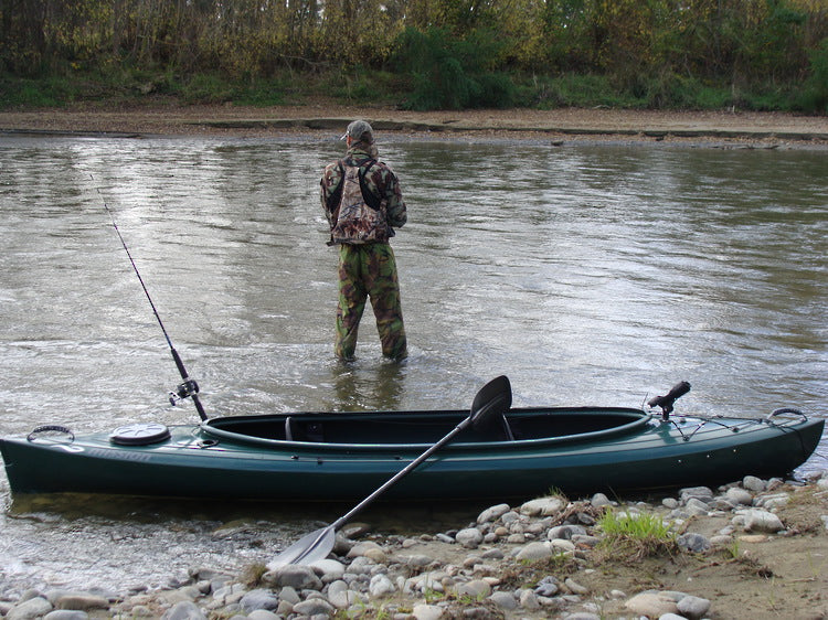Mission Line 400 Kayak Rainforest Green - River Kayak Fishing