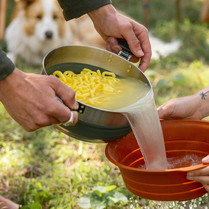 Sea to Summit Detour Stainless Steel Collapsible Pot Outdoor Action