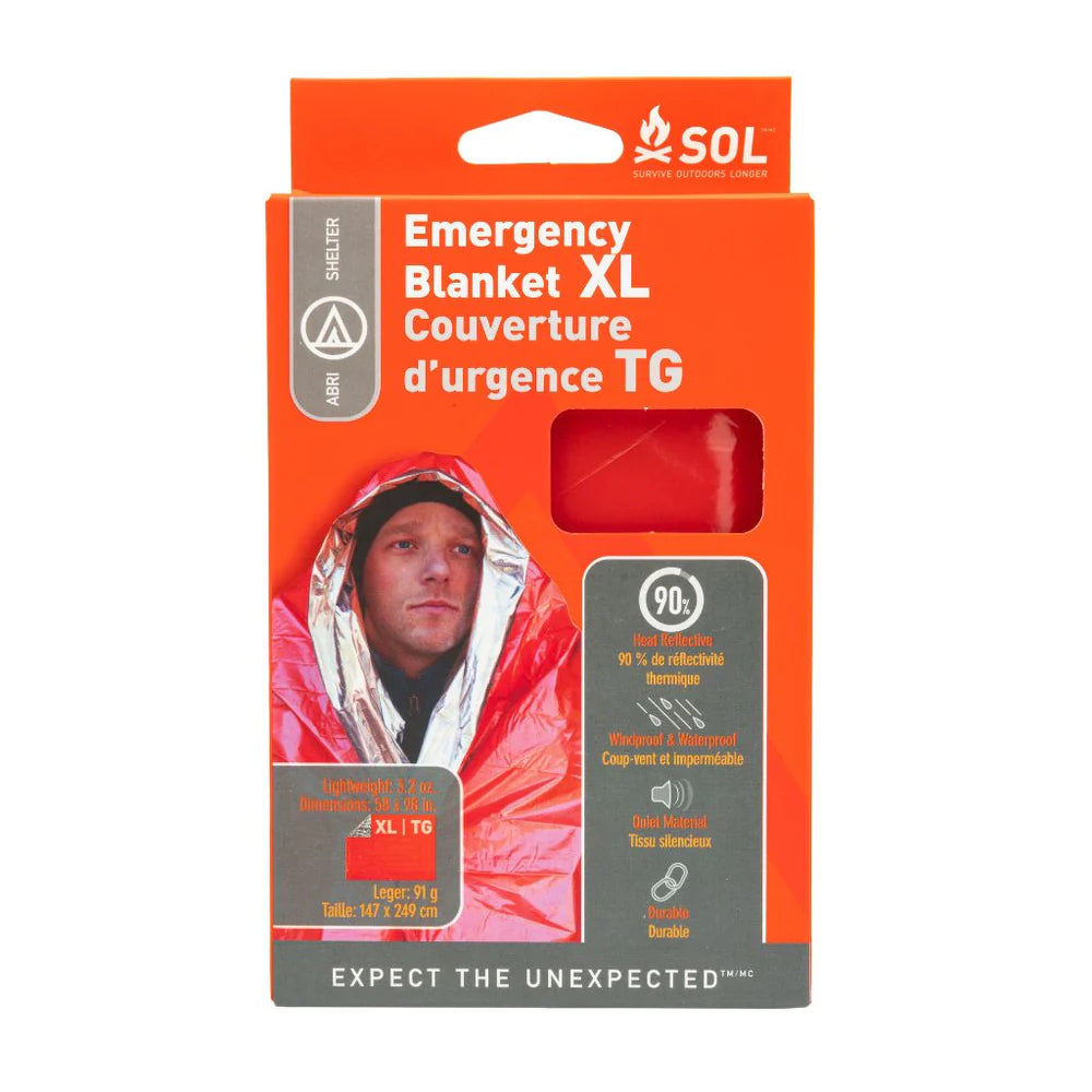 SOL Heatsheet Survival Blanket