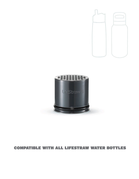 Lifestraw Go 2.0 Replacement Carbon Filter 2 Pack Outdoor Action Black- Compatibility