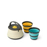 Sea to Summit Frontier Collapsible Kettle Cook Set- 3 Piece Outdoor Action Multi- Product Overview