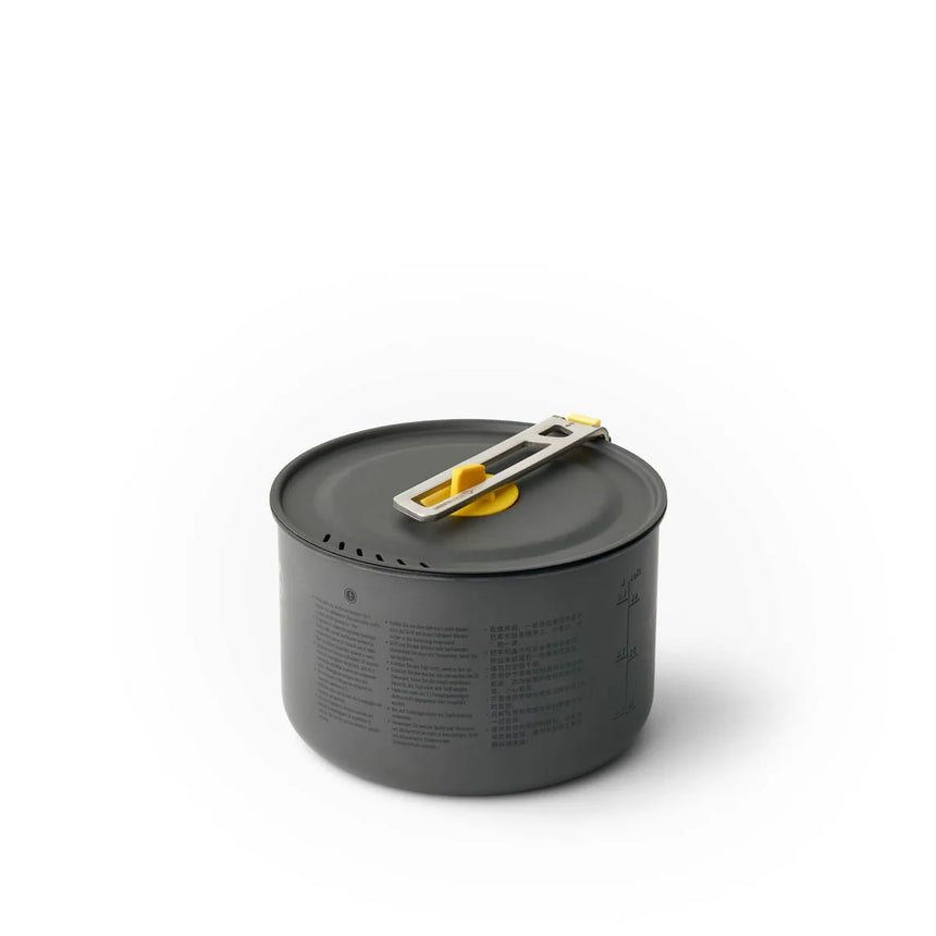 Sea to Summit Frontier Ultralight Pot Outdoor Action Grey- reversible handle