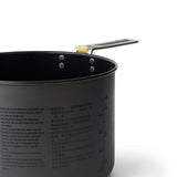 Sea to Summit Frontier Ultralight Pot Outdoor Action Grey - close up side angle