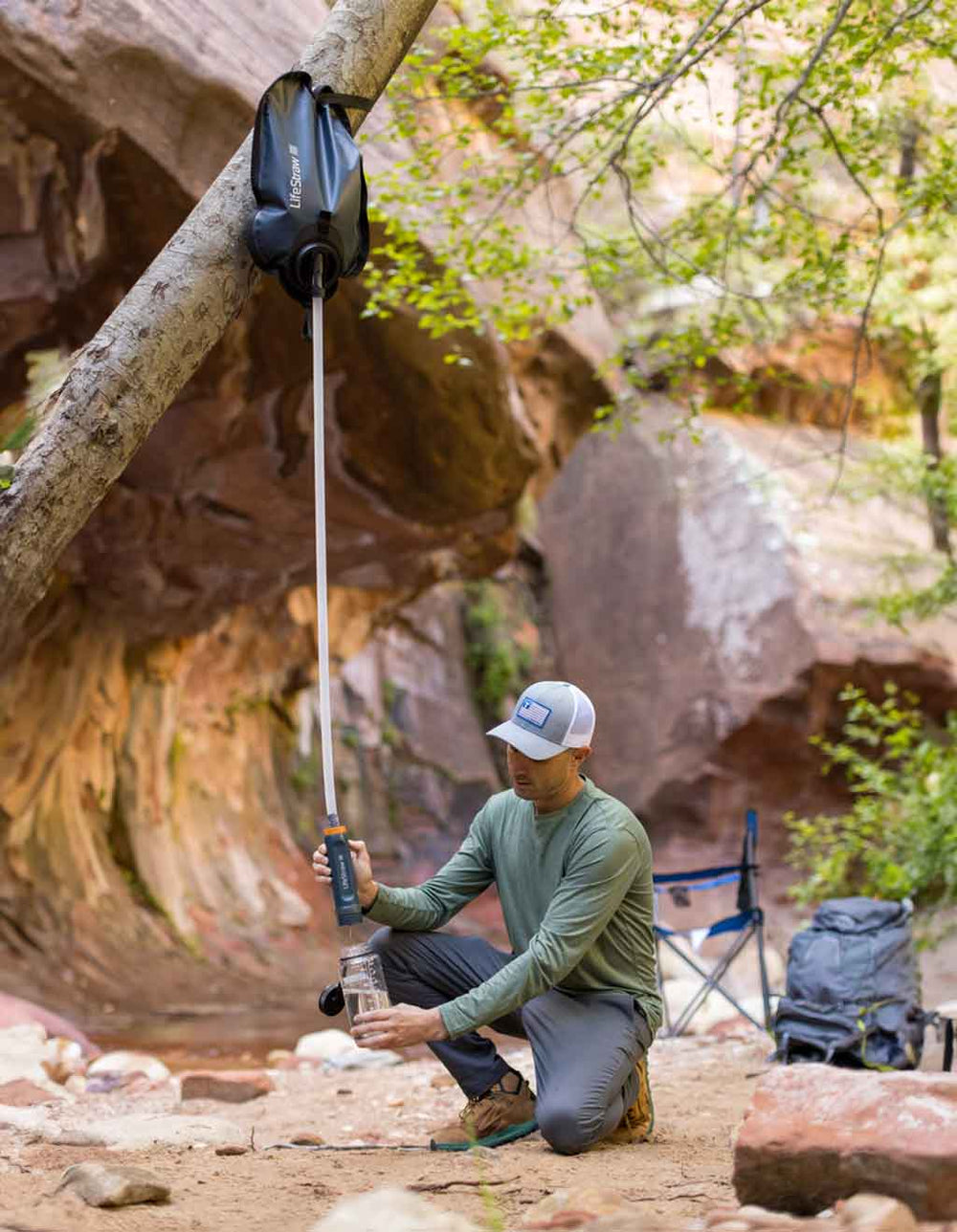 LifeStrawLifeStraw Peak Series Gravity Purifier w/ Virus RemovalOutdoor Action