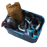 Gregory Alpaca 70L Gear Basket in Slate Blue - Anodized Aluminium Guardrail Frame