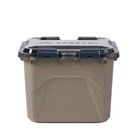 Gregory Alpaca Camp Box 50L in Mirage Tan - Front view