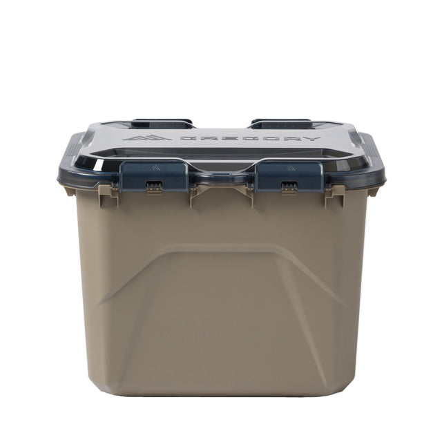 Gregory Alpaca Camp Box 50L in Mirage Tan - Front view
