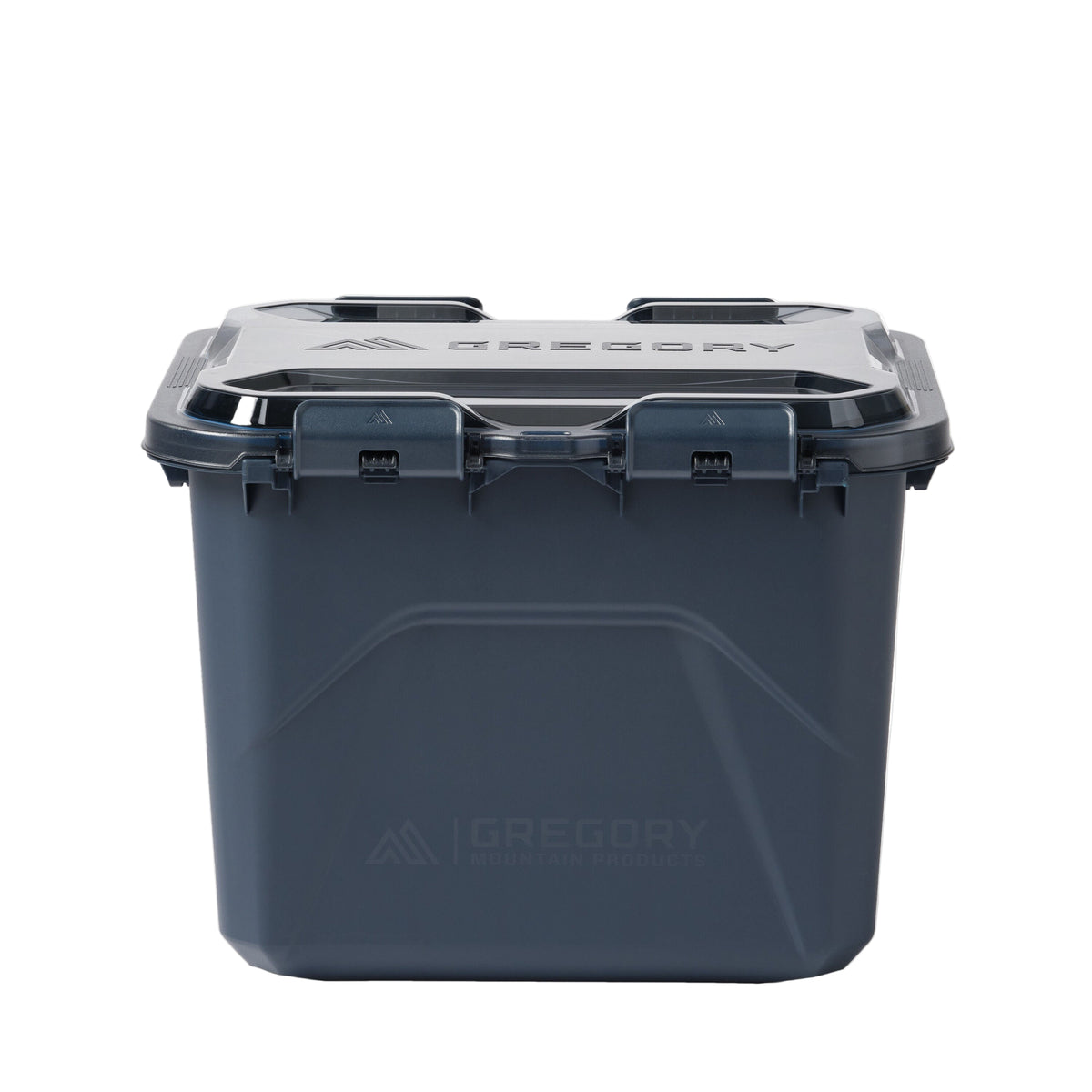 Gregory Alpaca Camp Box 50L in Slate Blue - Front view